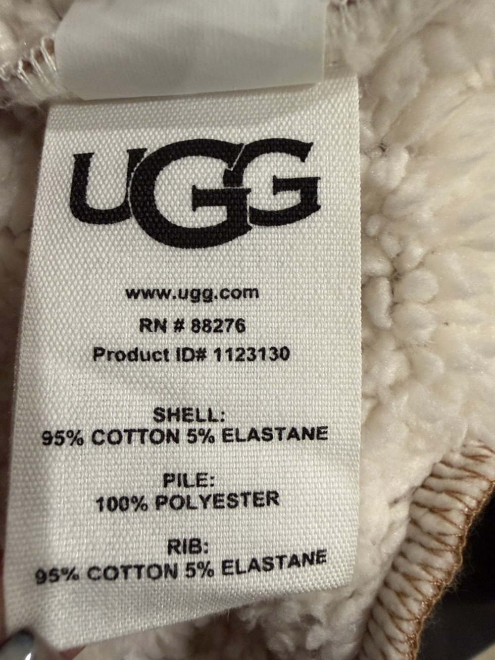 Never worn Ugg Telfar Logo sherpa hoodie m - Picture 10 of 11